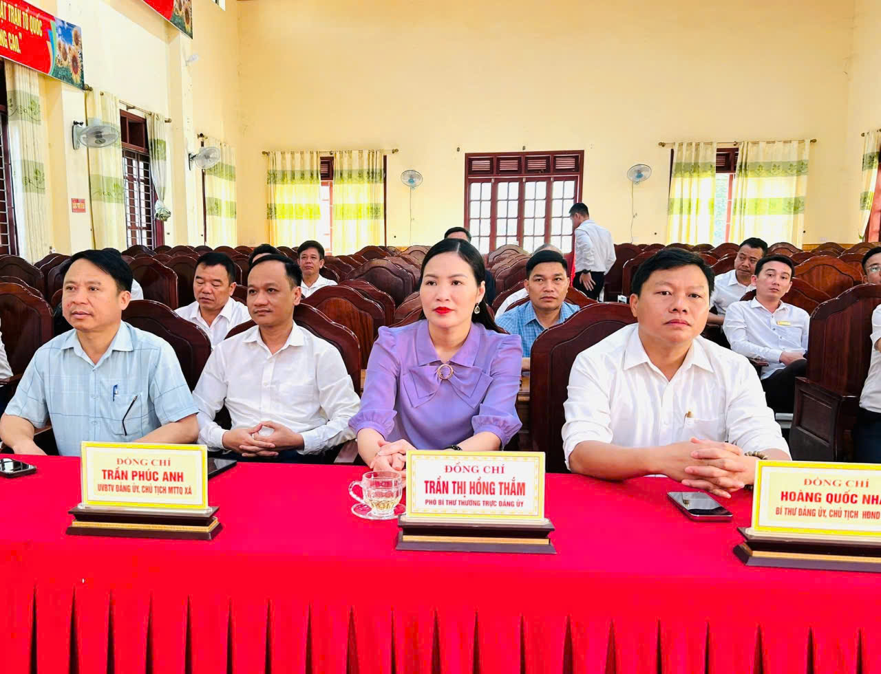 XÃ PHÚC TRẠCH CÔNG BỐ KẾT QUẢ VÀ DANH SÁCH NGƯỜI TRÚNG CỬ ĐẠI BIỂU HĐND XÃ KHÓA XXII, NHIỆM KỲ 2026 - 2031