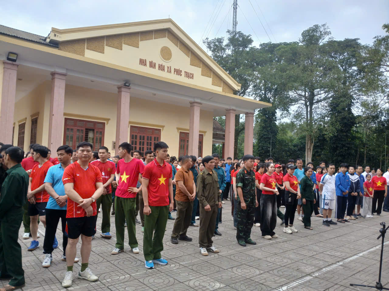 Xã Phúc Trạch tổ chức Ngày chạy Olympic - Vì sức khỏe toàn dân - Vì An ninh Tổ quốc năm 2026