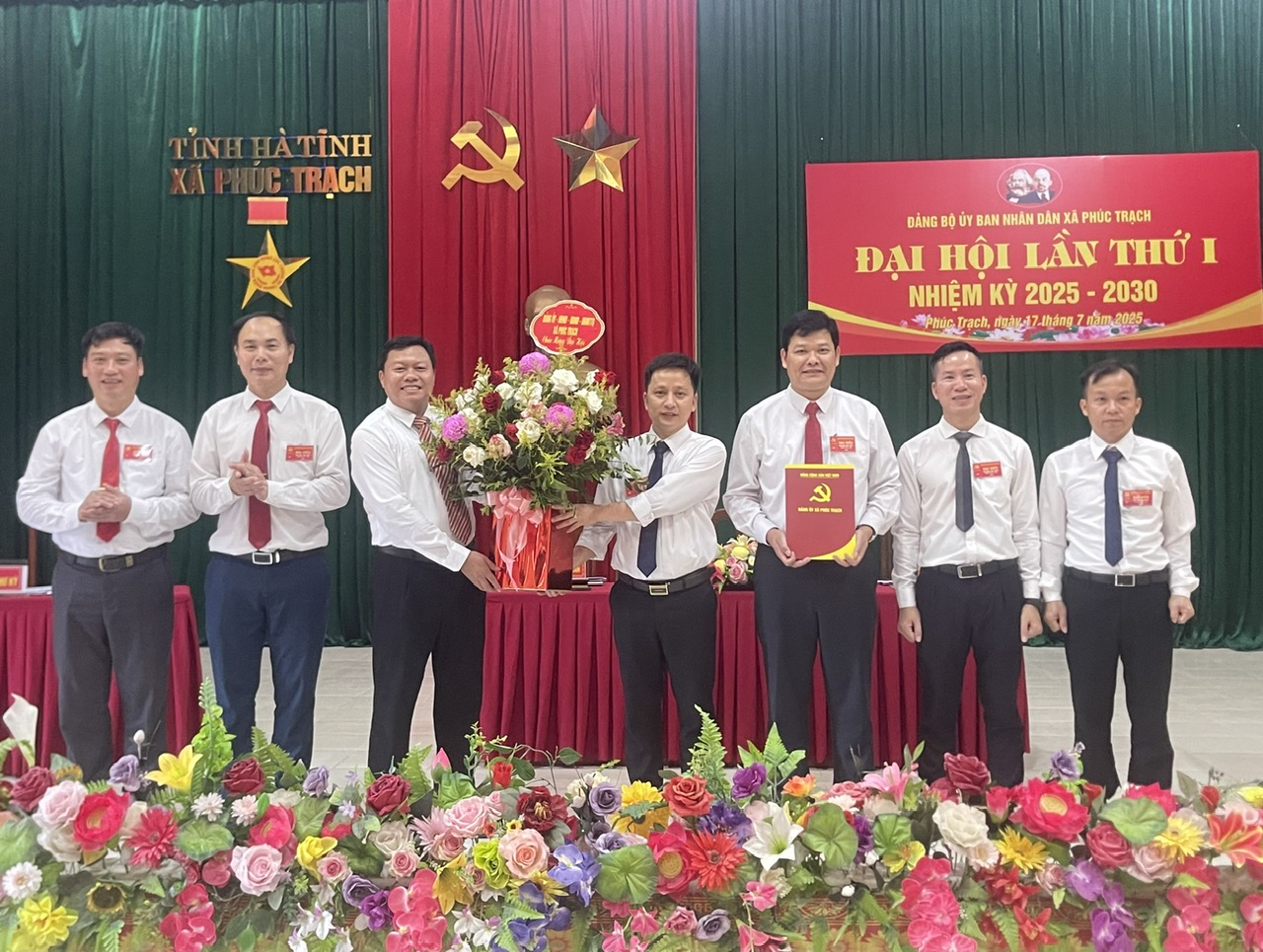 ĐẠI HỘI ĐẢNG BỘ UBND XÃ PHÚC TRẠCH LẦN THỨ I, NHIỆM KỲ 2025 – 2030 
