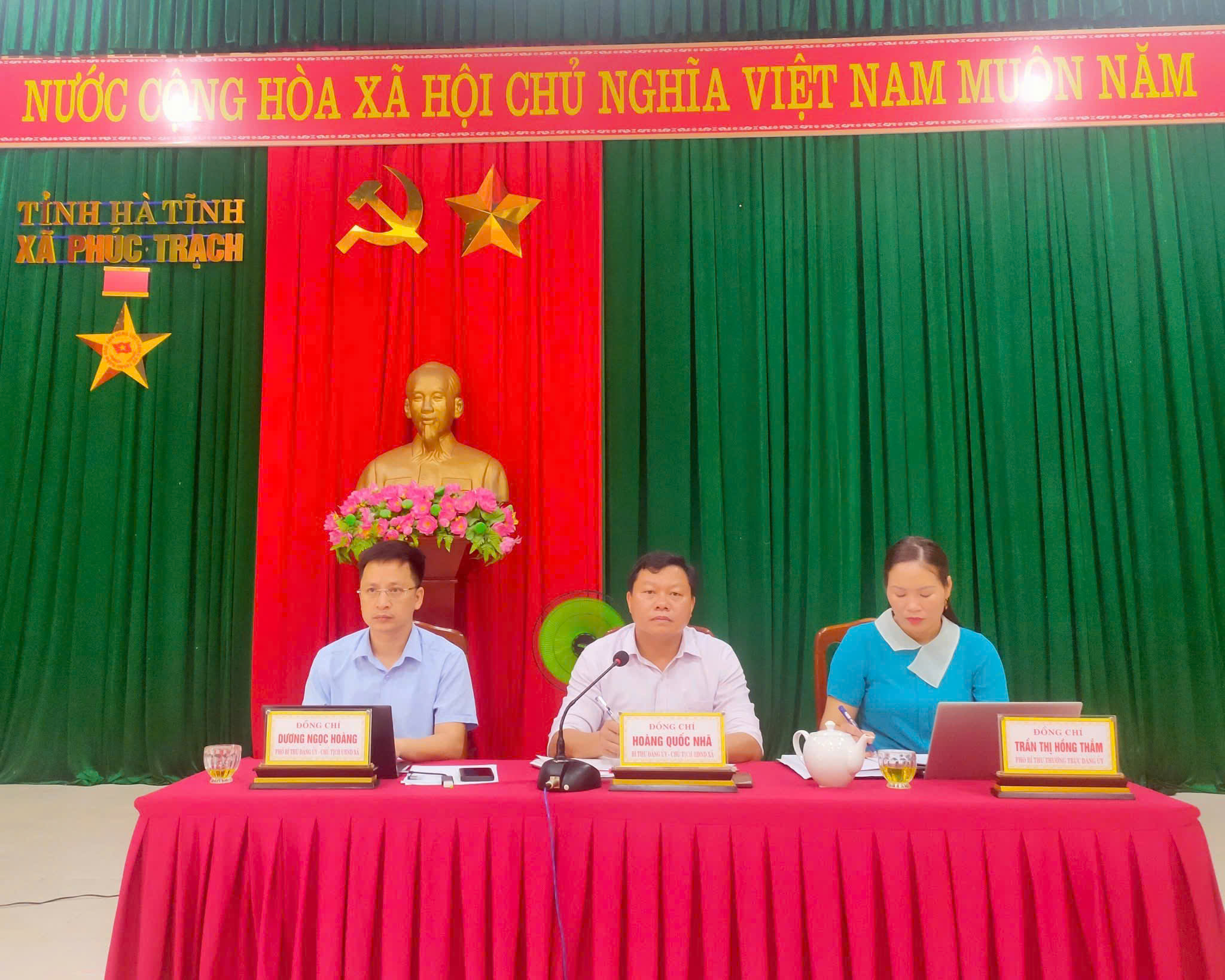 CHIỀU NAY (11/7/2025), CẤP ỦY, CHÍNH QUYỀN XÃ PHÚC TRẠCH TỔ CHỨC HỘI NGHỊ GIAO BAN TRIỂN KHAI NHIỆM VỤ THỜI GIAN TỚI.