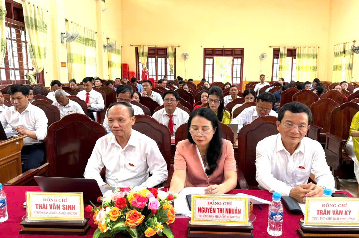 HĐND xã Phúc Trạch khóa XXI tổ chức thành công Kỳ họp thứ 2, nhiệm kỳ 2021–2026
