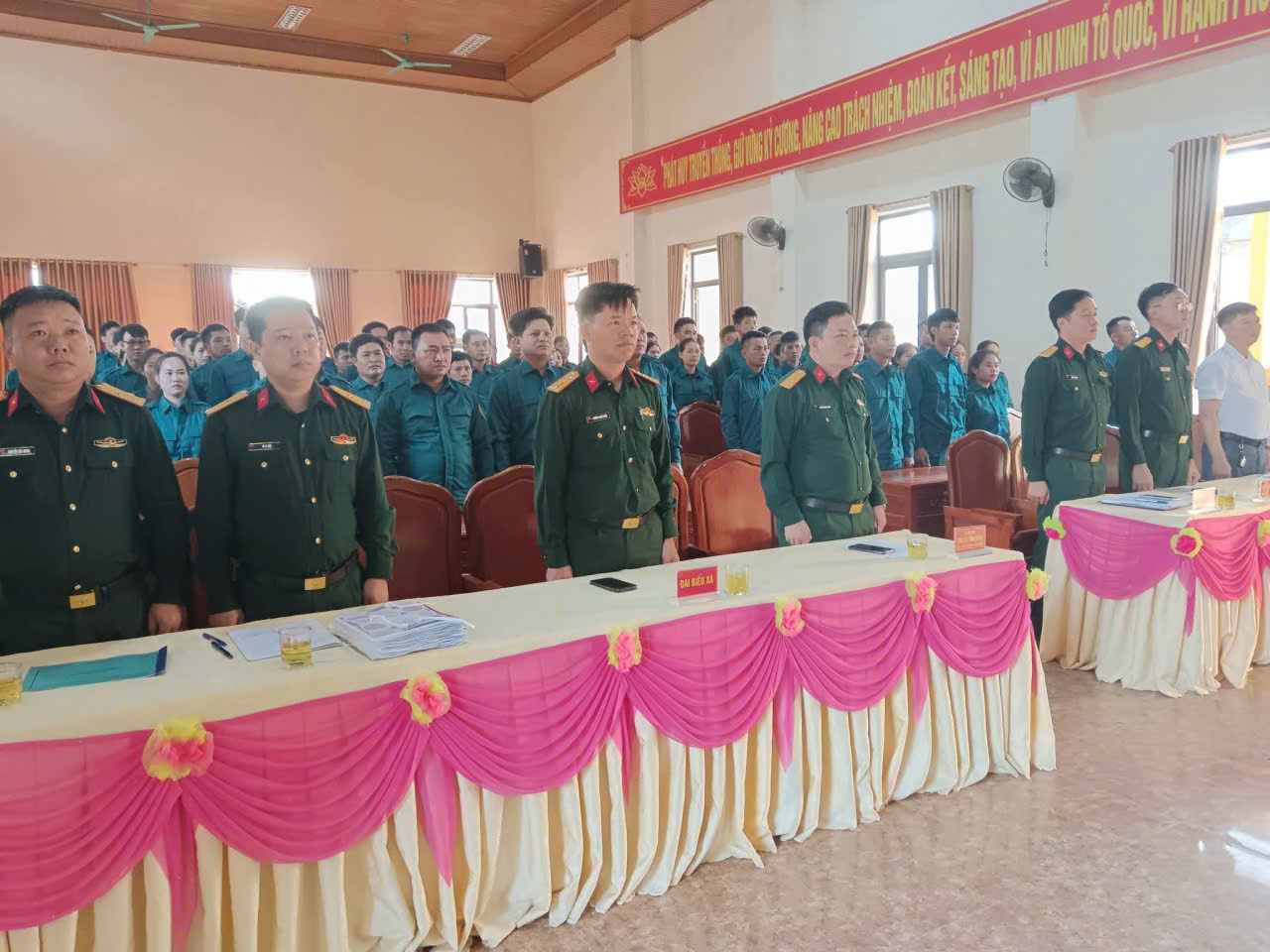 BAN CHỈ HUY QUÂN SỰ XÃ PHÚC TRẠCH TỔ CHỨC KHAI MẠC HUẤN LUYỆN DÂN QUÂN CƠ ĐỘNG NĂM 2026,