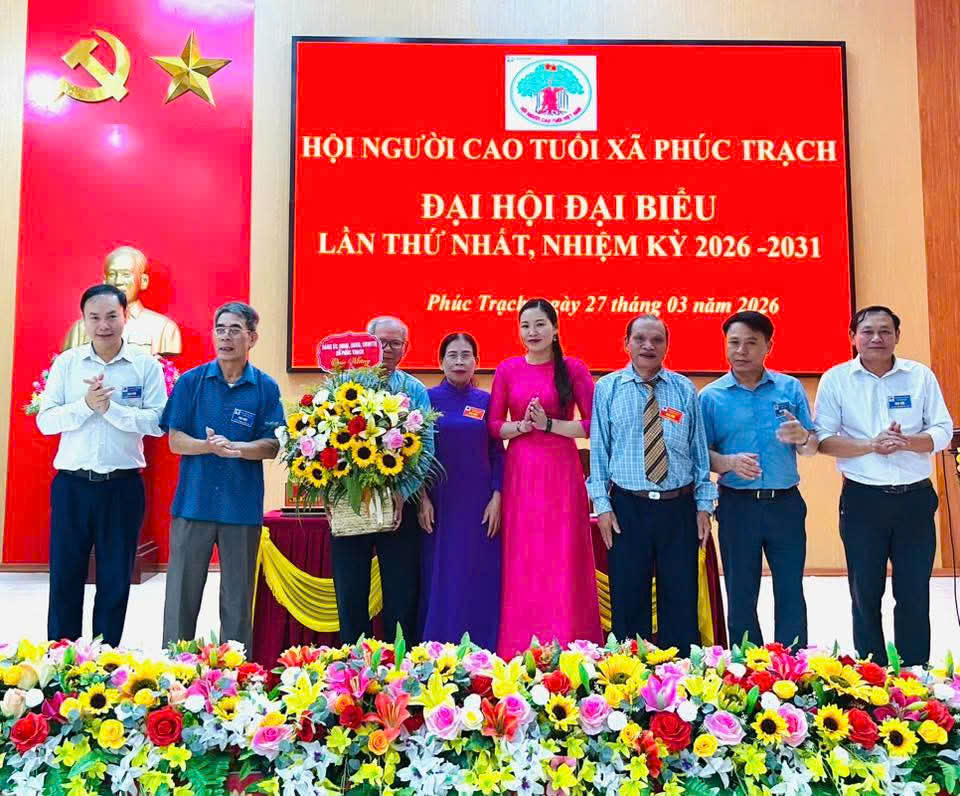 ĐẠI HỘI ĐẠI BIỂU HỘI NGƯỜI CAO TUỔI XÃ PHÚC TRẠCH LẦN THỨ I, NHIỆM KỲ 2026 – 2031 THÀNH CÔNG TỐT ĐẸP.