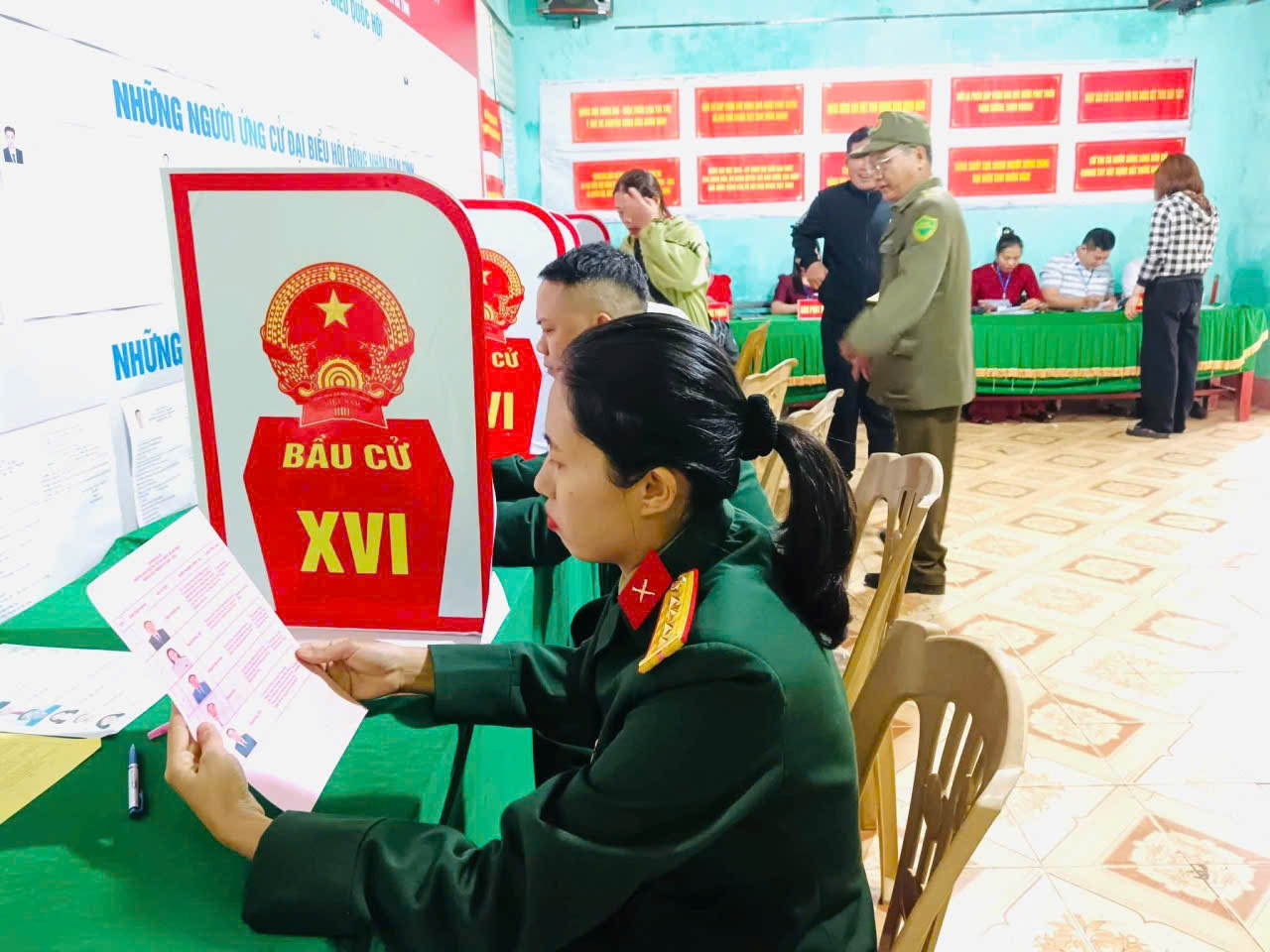 BAN CHQS XÃ PHÚC TRẠCH THAM GIA BẦU CỬ ĐẠI BIỂU QUỐC HỘI KHÓA XVI VÀ ĐẠI BIỂU HỘI ĐỒNG NHÂN DÂN CÁC CẤP NHIỆM KỲ 2026 –2031 