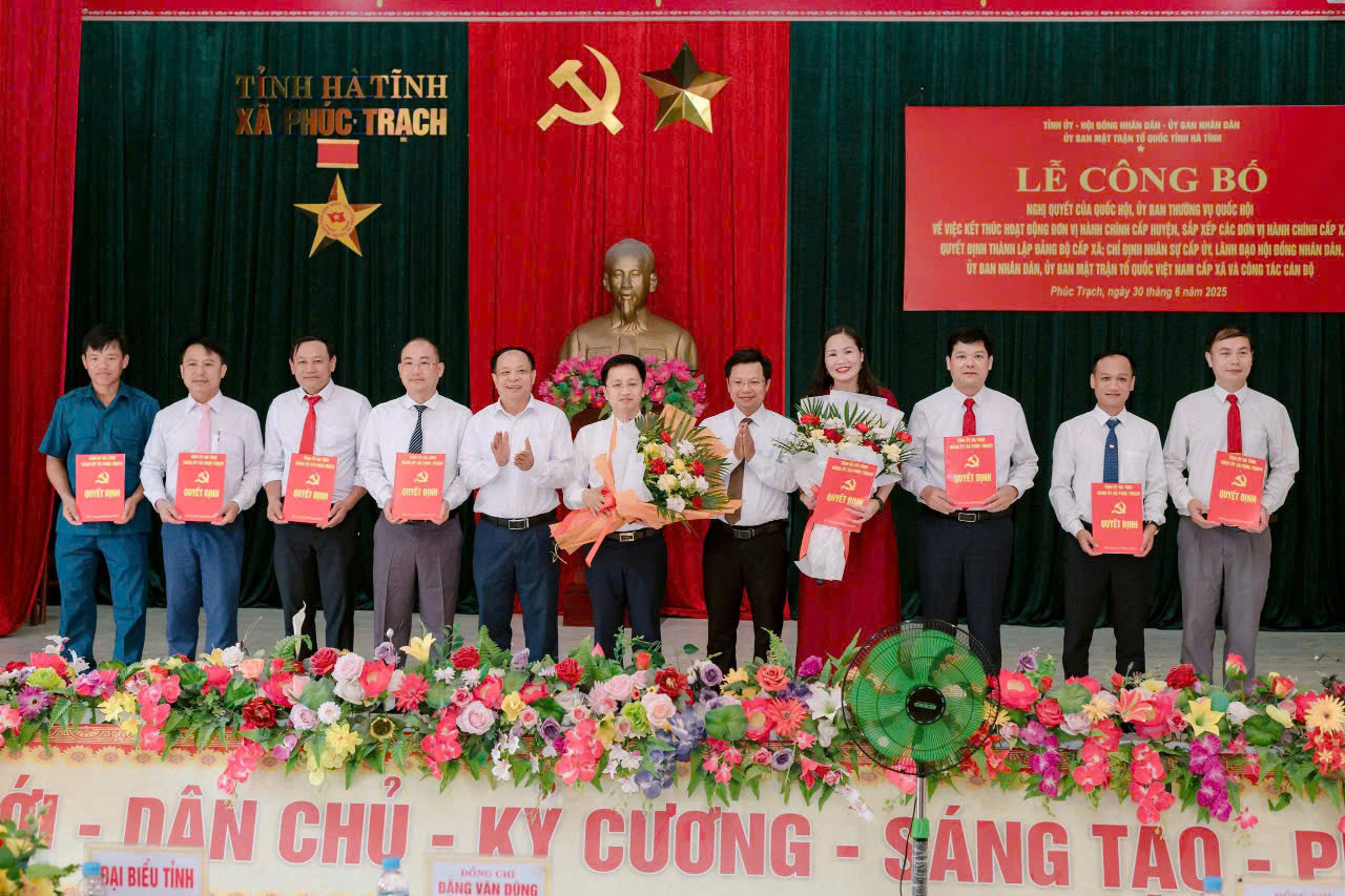Xã Phúc Trạch: Từng bước hoạt động hiệu quả, phong trào cơ sở sôi nổi sau sáp nhập 