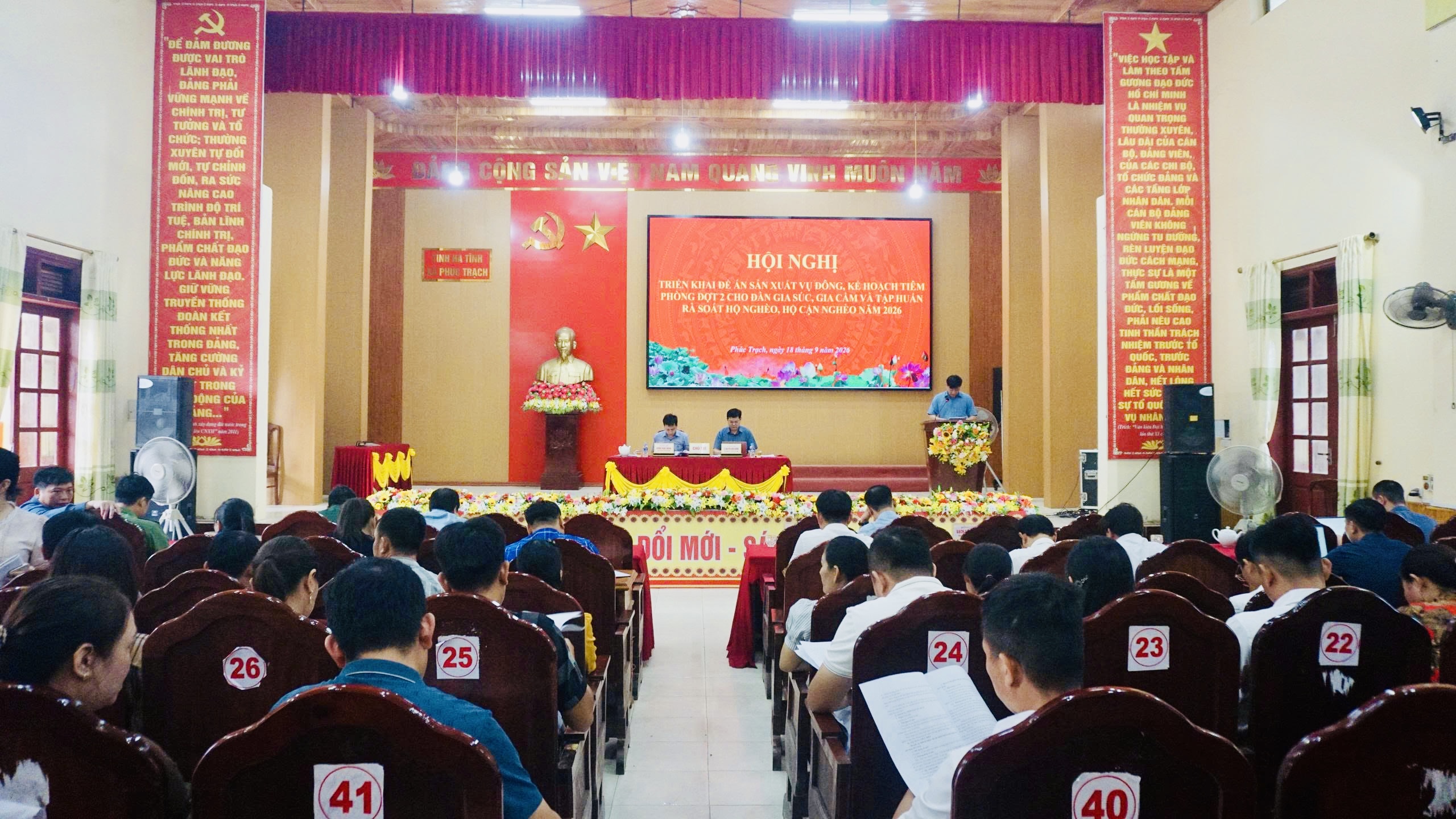 Phúc Trạch triển khai nhiệm vụ sản xuất, chăn nuôi và giảm nghèo năm 2026