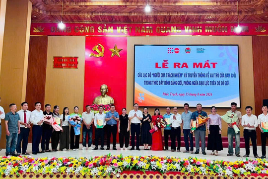Phúc Trạch ra mắt các Câu lạc bộ “Người cha trách nhiệm”