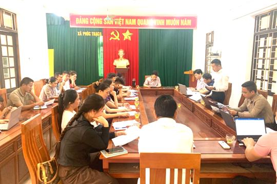 UBND xã Phúc Trạch vừa tổ chức cuộc họp nghe báo cáo và định hướng phát triển cây dó bầu, trầm hương trên địa bàn giai đoạn 2026–2030.